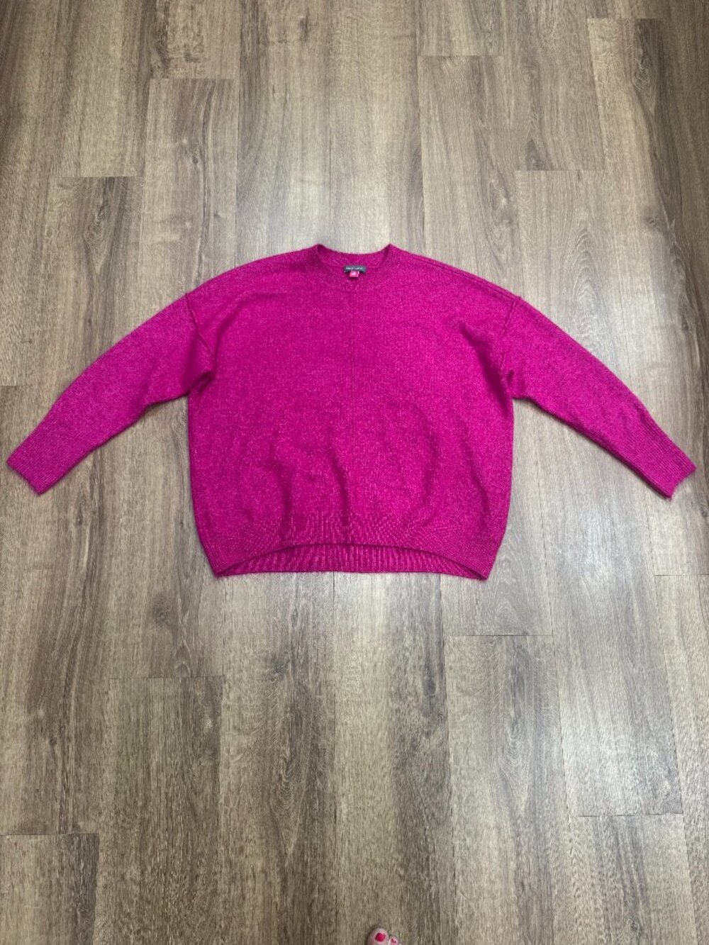 Vince Camuto Cozy Sweater | Bright Pink/Magenta | Size M | Style 9151219